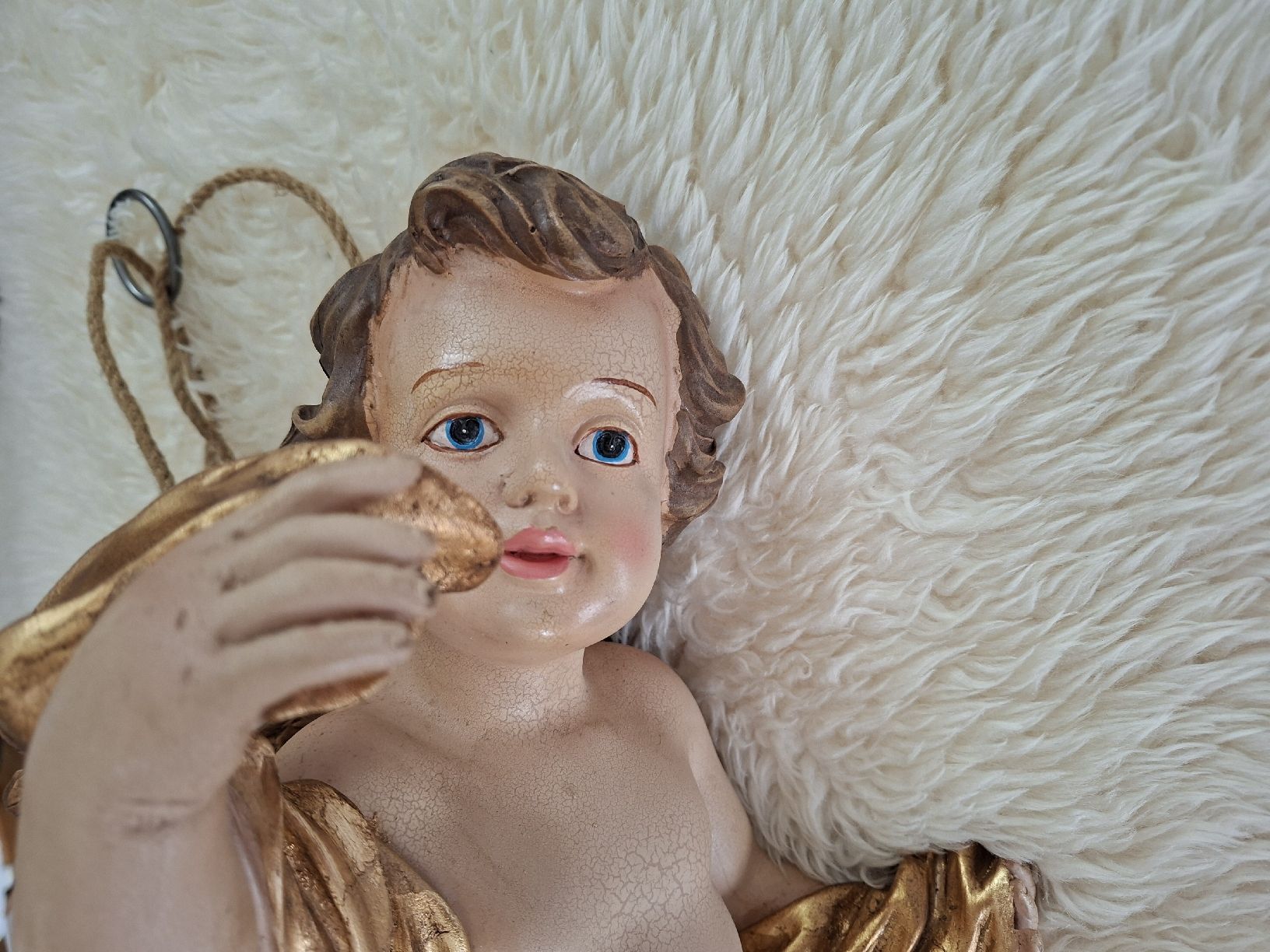 Statuette: Alter, schöner Engel, massiv – Usato da Aarwangen venduto da jaelli01 7