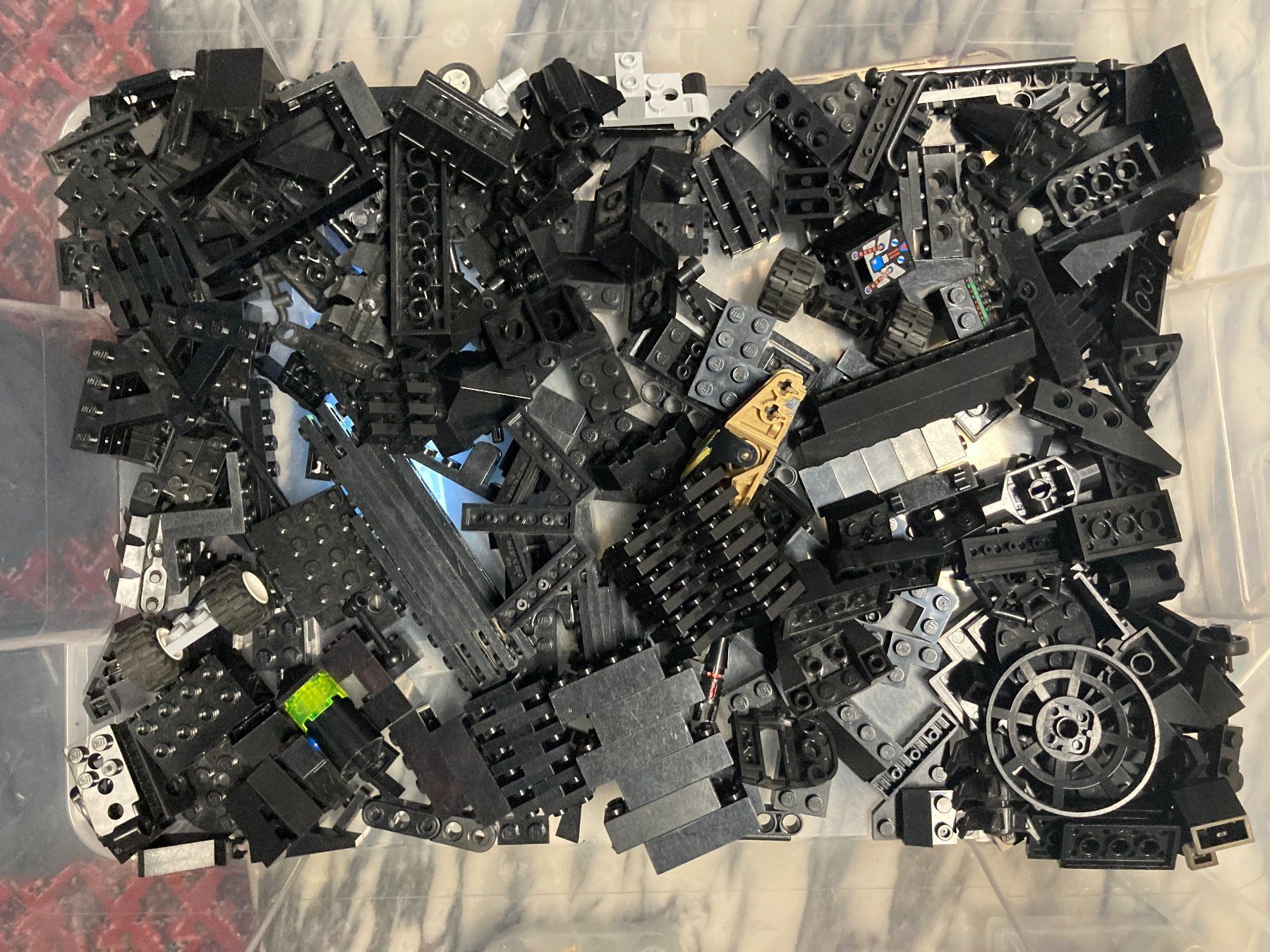 Lego Giocattoli: Lego schwarz, 490 Gramm – Usato da Reutigen venduto da treu3006