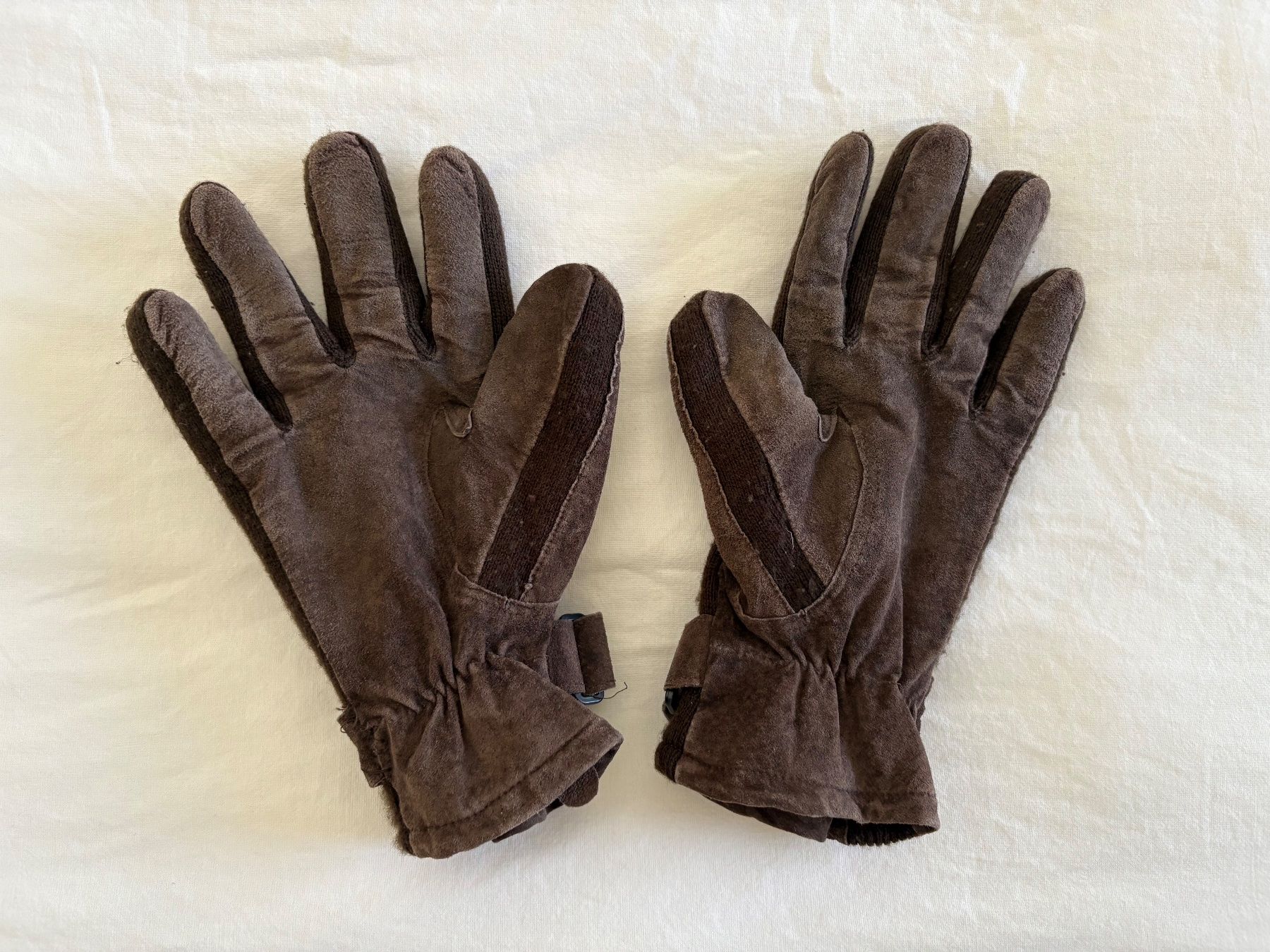 Guanti & manicotti: Braune Handschuhe, Grösse L/XL, Thinsulate 49 – Usato da Turtmann venduto da stonie_s