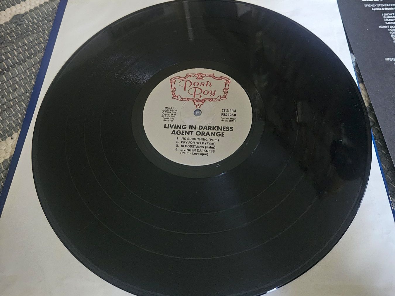 Schallplatten: Agent Orange – Living In Darkness – Gebraucht aus zürich von ultraviolet 2
