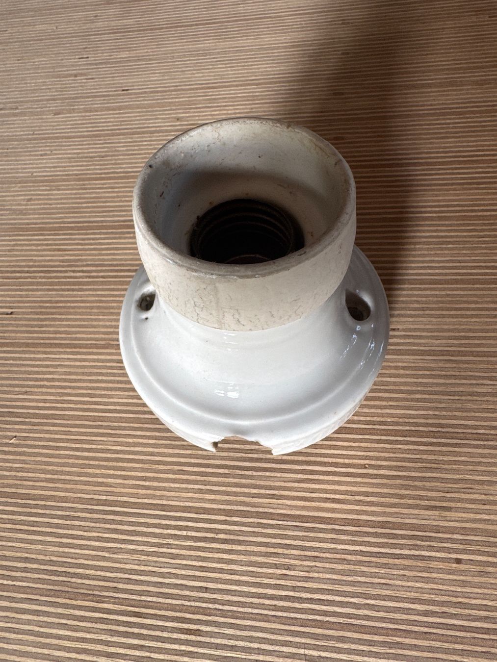 Lampade: Porzellan E27 Lampe – Usato da Männedorf venduto da verenaweg 2