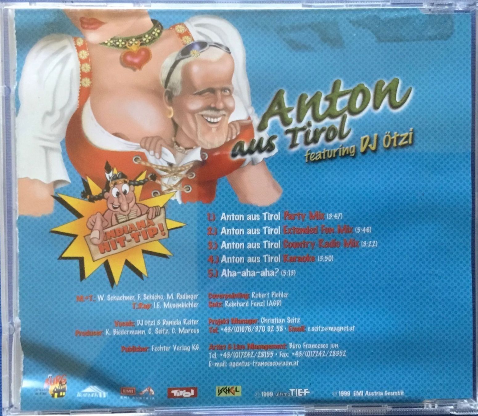 CD: (CD) Anton aus Tirol  featuring DJ Ötzi – Usato da Serneus venduto da kowalsky1 1