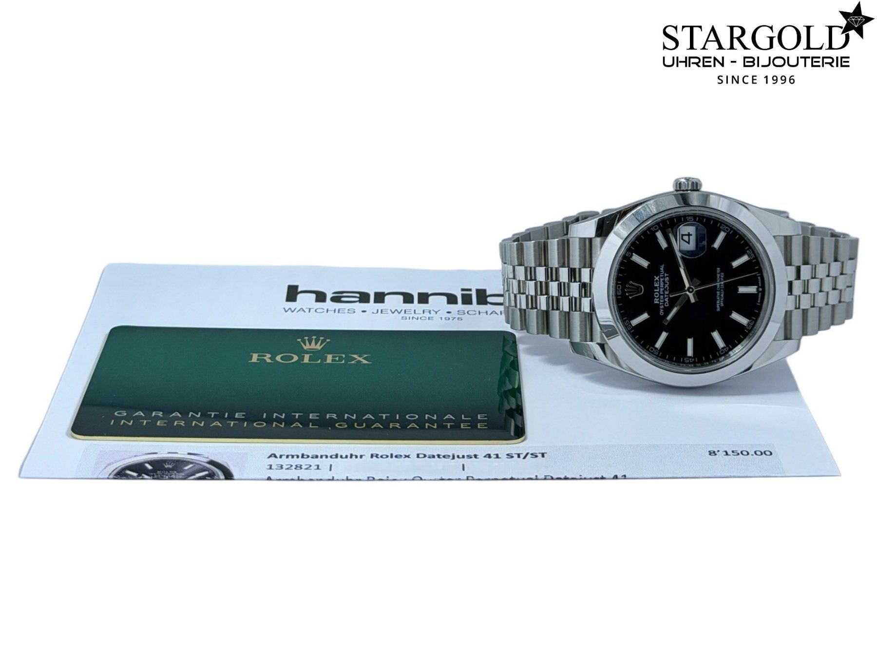 Rolex Orologi: Rolex Datejust 41 schwarz - 126300 – Usato da Zürich venduto da Stargold-Uhren 4