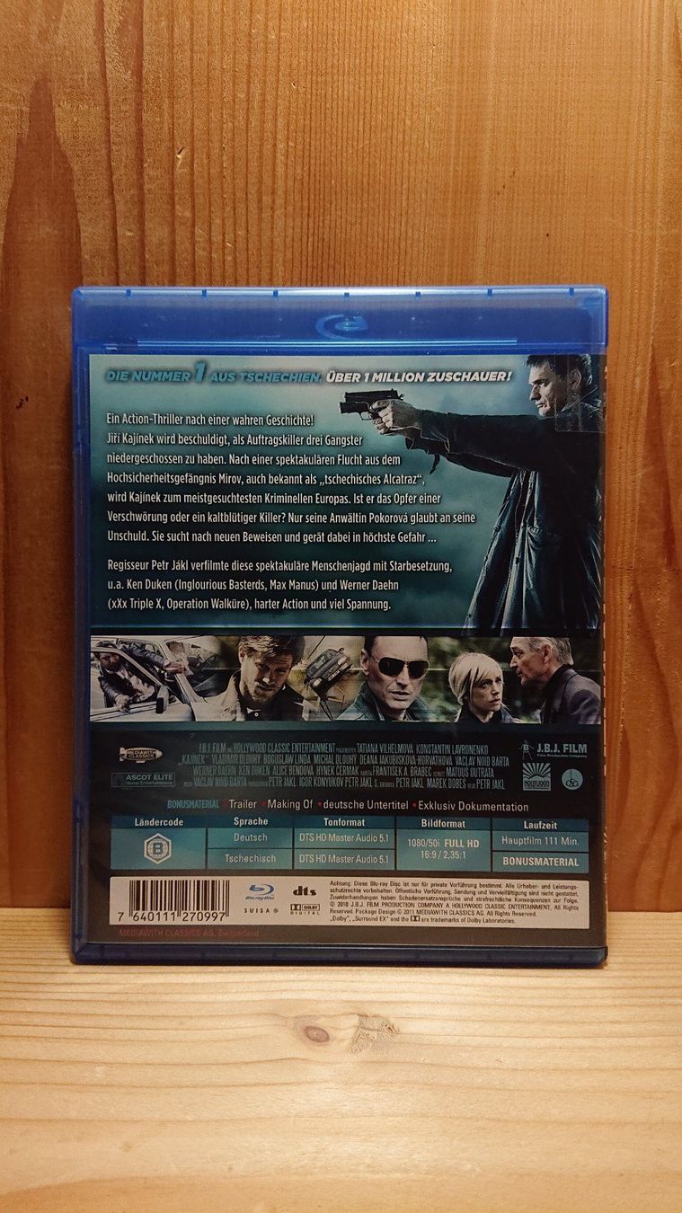 Tutti i DVDs: AKTE KAJÍNEK Blu-Ray Special Edition – Usato da Wilderswil venduto da Exebub 1