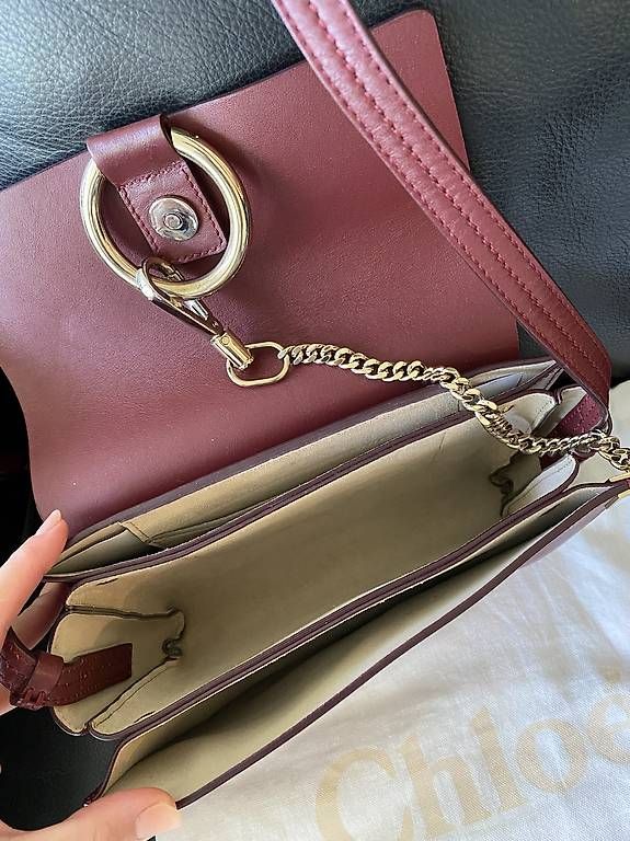 Chloé Borse da donna: Chloé Faye Small Shoulder Bag Handtasche – Usato da Zürich venduto da ljjud 1