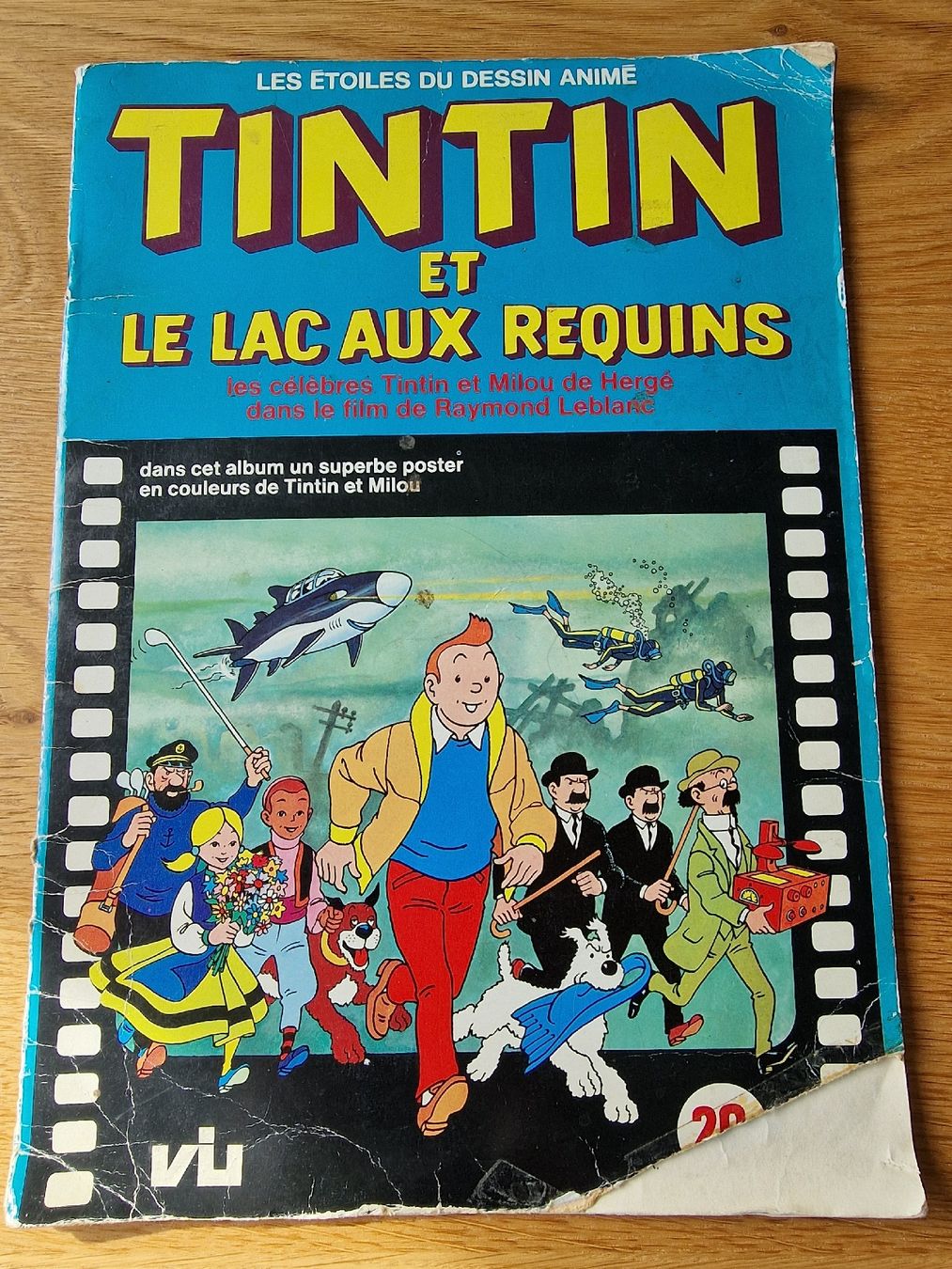 Comics: BD Tintin et le lac aux requins – Gebraucht aus Oberhofen AG von jac_f7t8