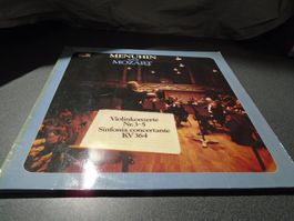 Schallplatte Menuhin spricht Mozart, Violinkonzerte