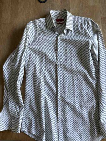 Camicia Uomo HUGO, Taglia M, Cotone, Come Nuova