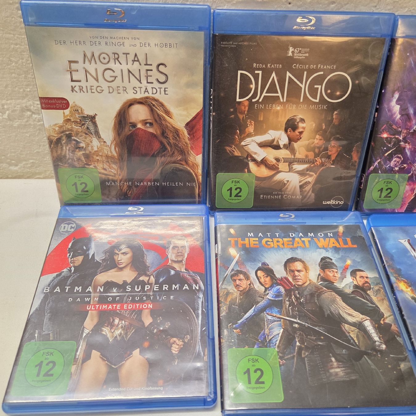 Alle DVDs: Blu-ray Filme Sammlung 8x – Gebraucht aus Stans von Ducati16 4