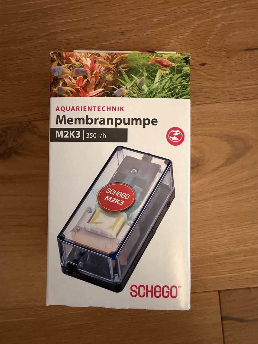 Aquarium: Schego Membranpumpe Luftpumbe – D'occasion à Winterthur par R2D_Y7C 1