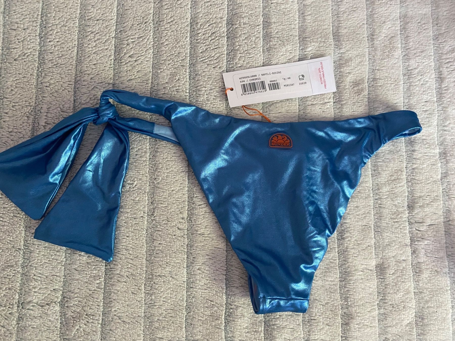 Badekleider & Bikinis: SUNDECK BIKINI metallic blue NEW – Gebraucht aus Grand-Lancy von catallegra1976 5