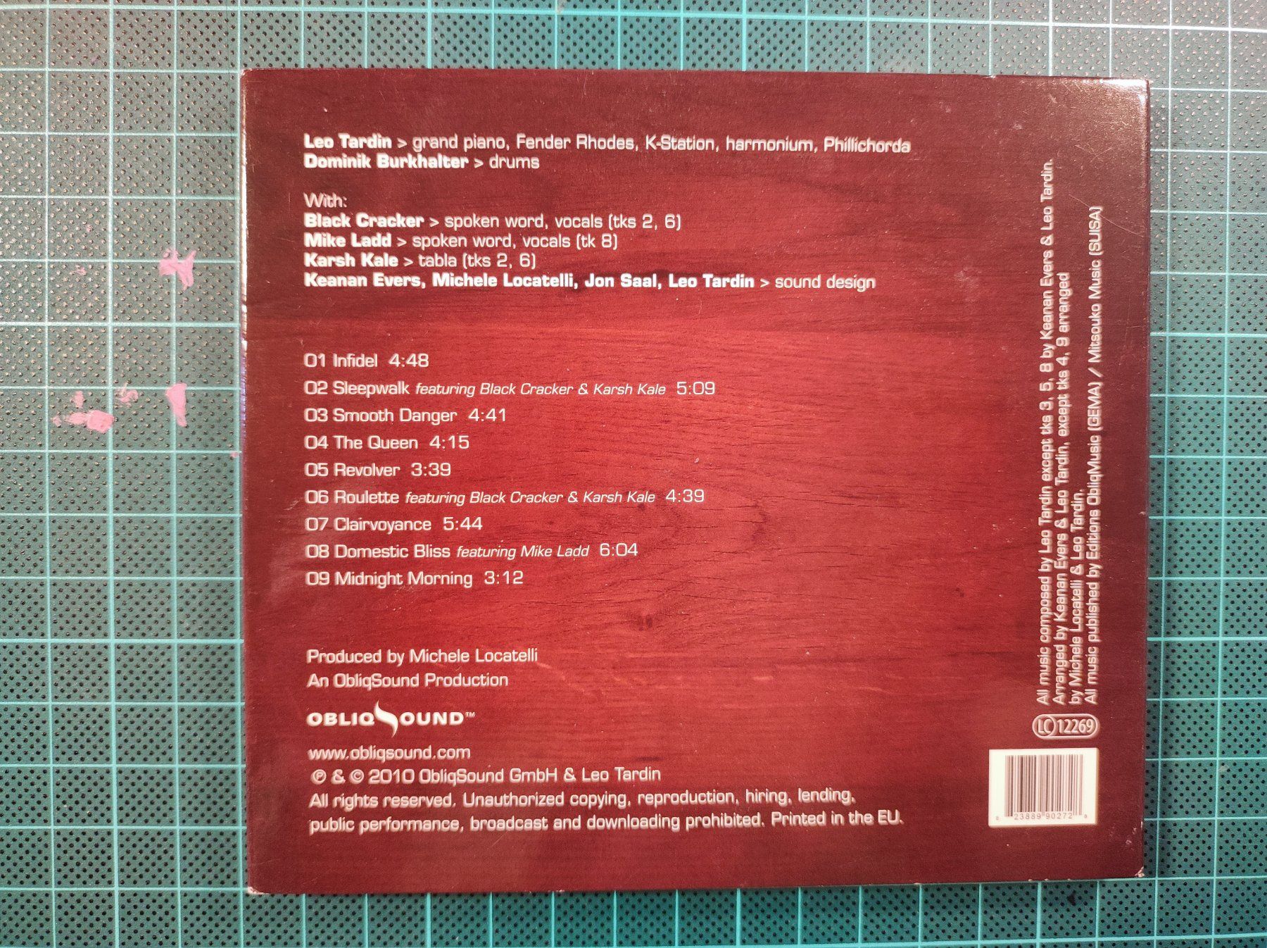 CDs: Grand Pianoramax – Smooth Danger – D'occasion à Zürich par Max_Lindenbaum 3