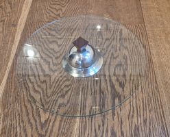 edle Käseplatte Drehteller aus Glas von DU MANOIR France