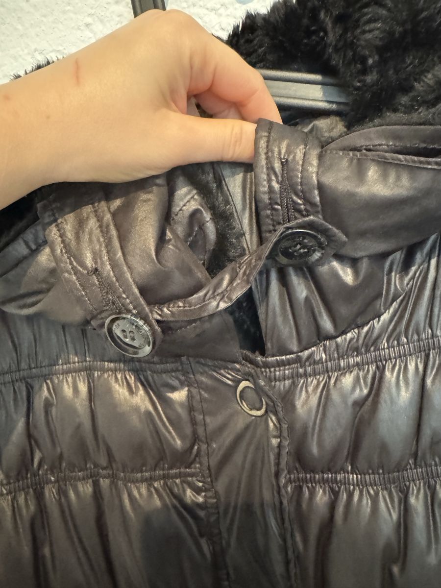 Comma Cappotti: Comma Daunen Mantel schwarz Gr. 40 / L – Usato da Fislisbach venduto da KolibriSecondhand 8