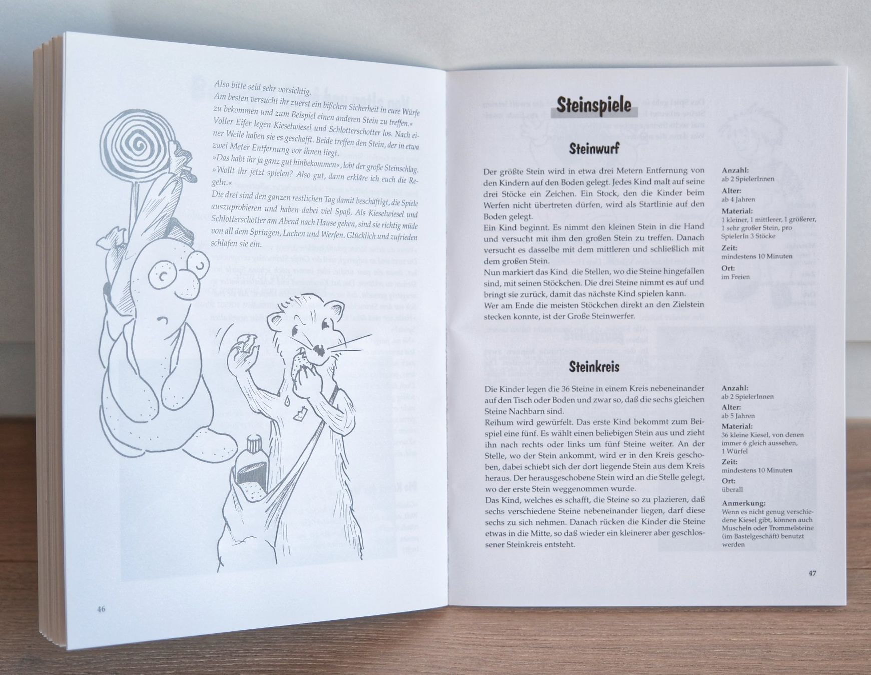 Libri: Kiesel Schotter Hinkelstein Spiele & Geschichten um Steine – Nuovo (secondo la descrizione) da Wohlen AG venduto da Exitburn 2
