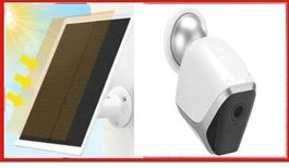 IP überwachungskamera Switel COIP200B mit Solar Pannel
