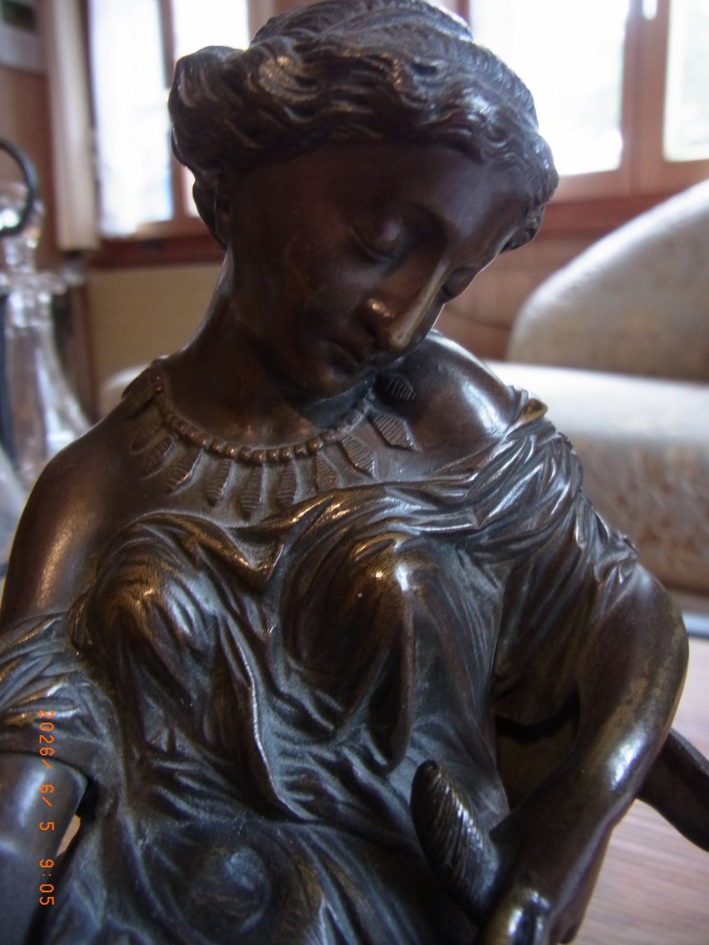 Statuette: Antike Bronze Figur eines römischen Denkers...... – Usato da Uezwil venduto da Fauchi51 1