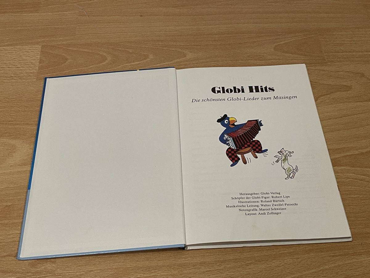 Libri: Globi-Liederbuch zum Mitsingen – Usato da Chur venduto da Tsambiko 1