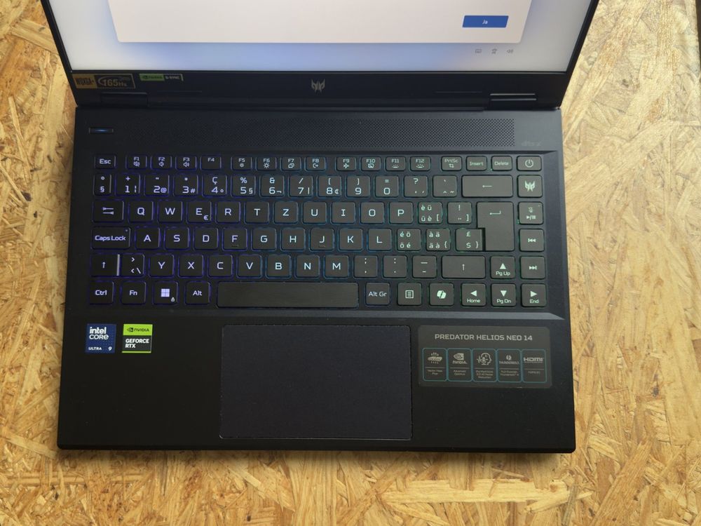 Acer Predator Helios Neo 14 Ultra 9 RTX 4070 32 GB 1 TB (Gebraucht) in ...