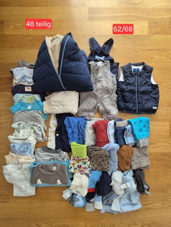 Baby Kleiderpaket 48-teilig Grösse 62/68 