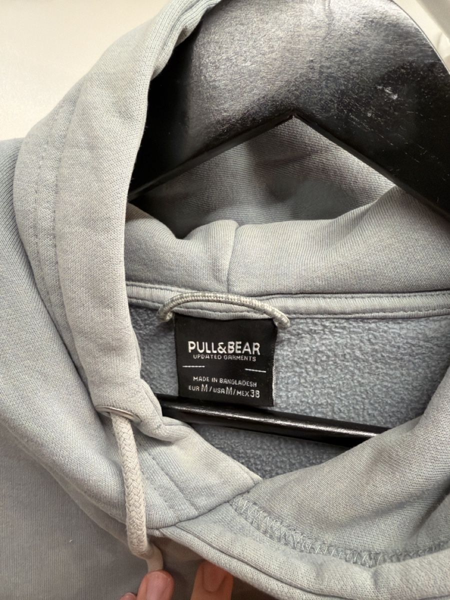 Pull&Bear Maglioni & Felpe: Pull&Bear Hooded Sweatshirt Blue Size M Cotton Blend – Usato da Bern venduto da eli_79j5 2