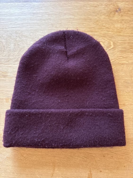 Beanie Weinrot 1