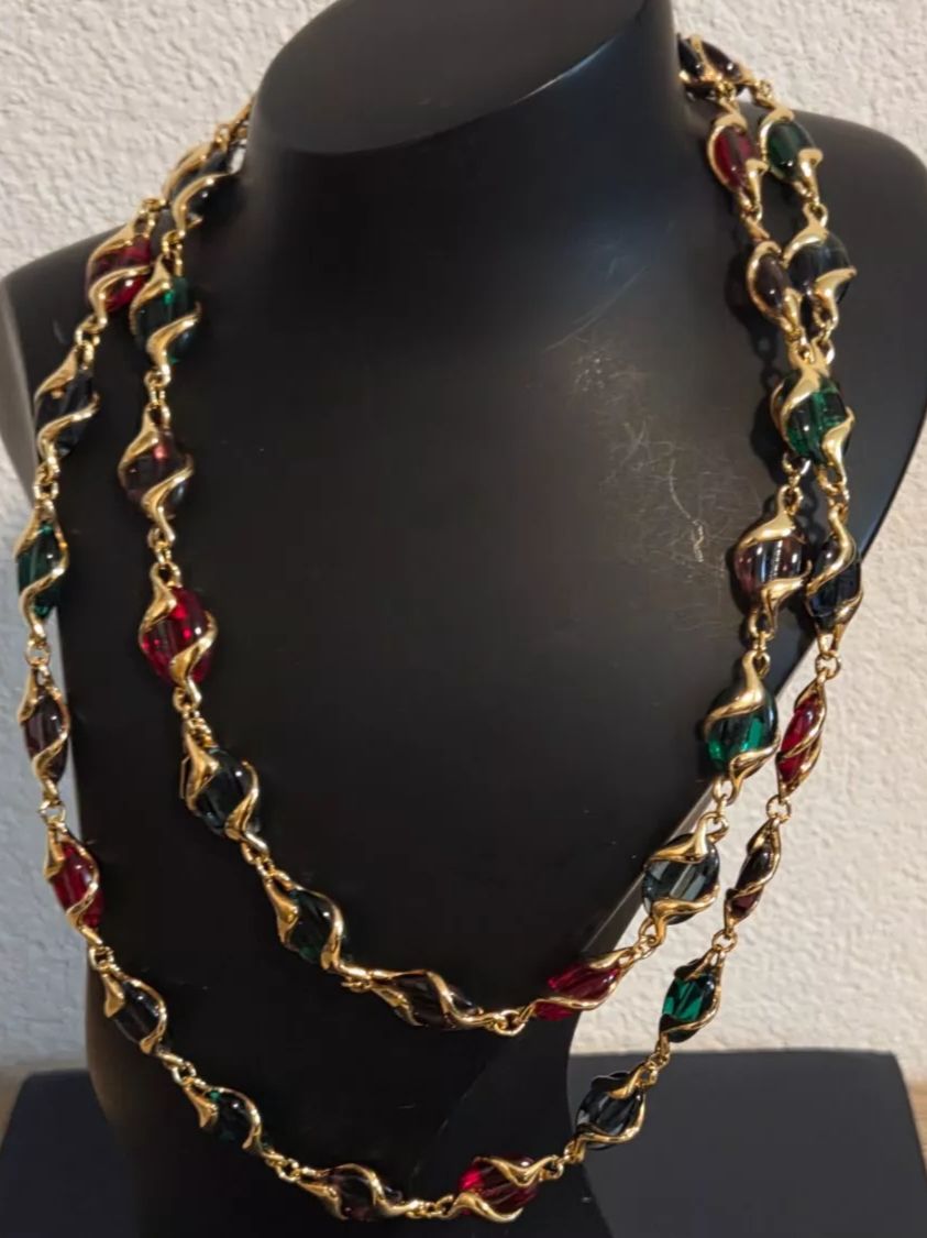 Swarovski Catenine: Original SWAROVSKI Vintage Statement-Kette – Nuovo (secondo la descrizione) da Abtwil AG venduto da MaVo.0710