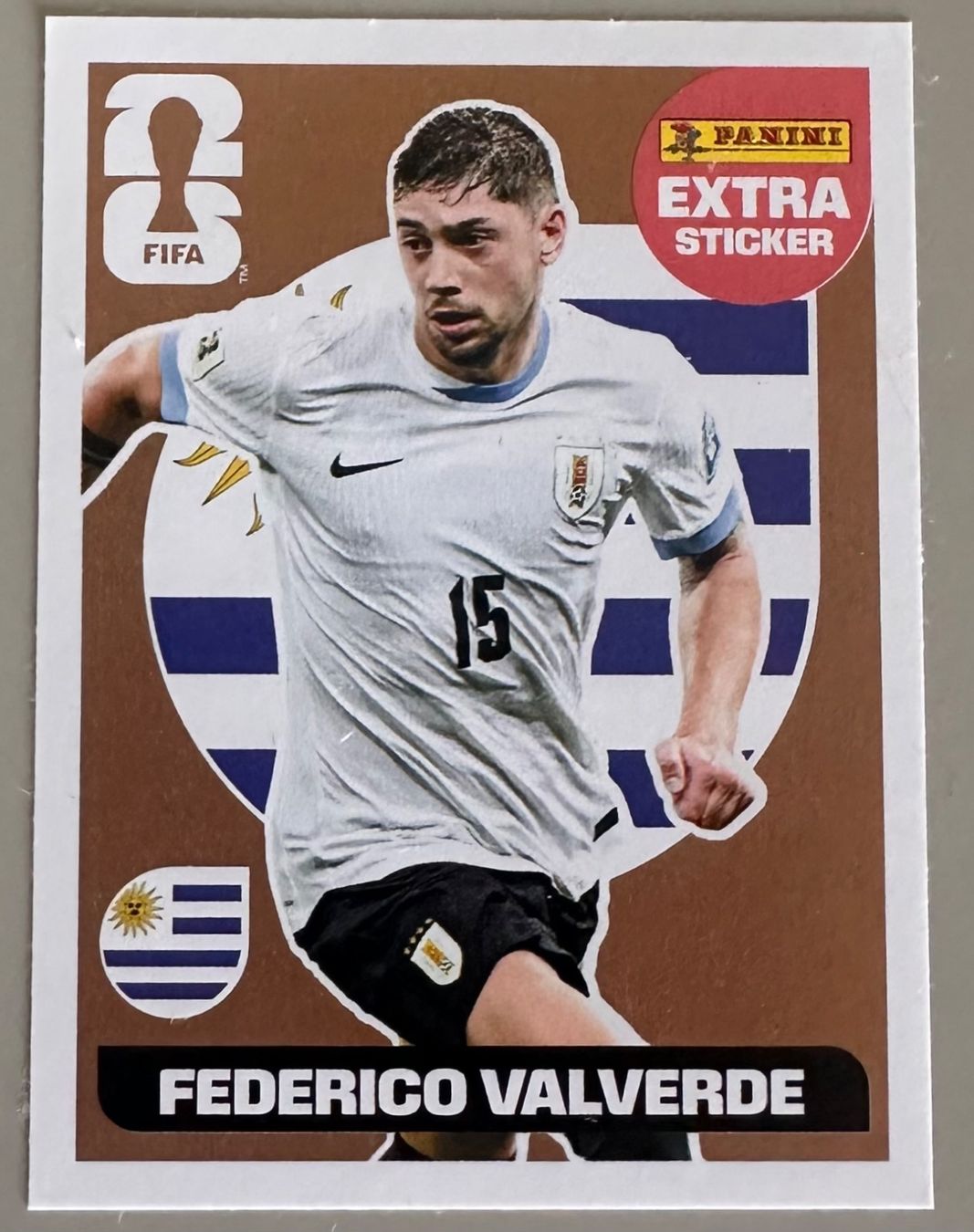 Panini Sammelbilder & Trading cards: FEDERICO VALVERDE EXTRA STICKER BRONZE – Neu (gemäss Beschreibung) aus Founex von fre_zzb8