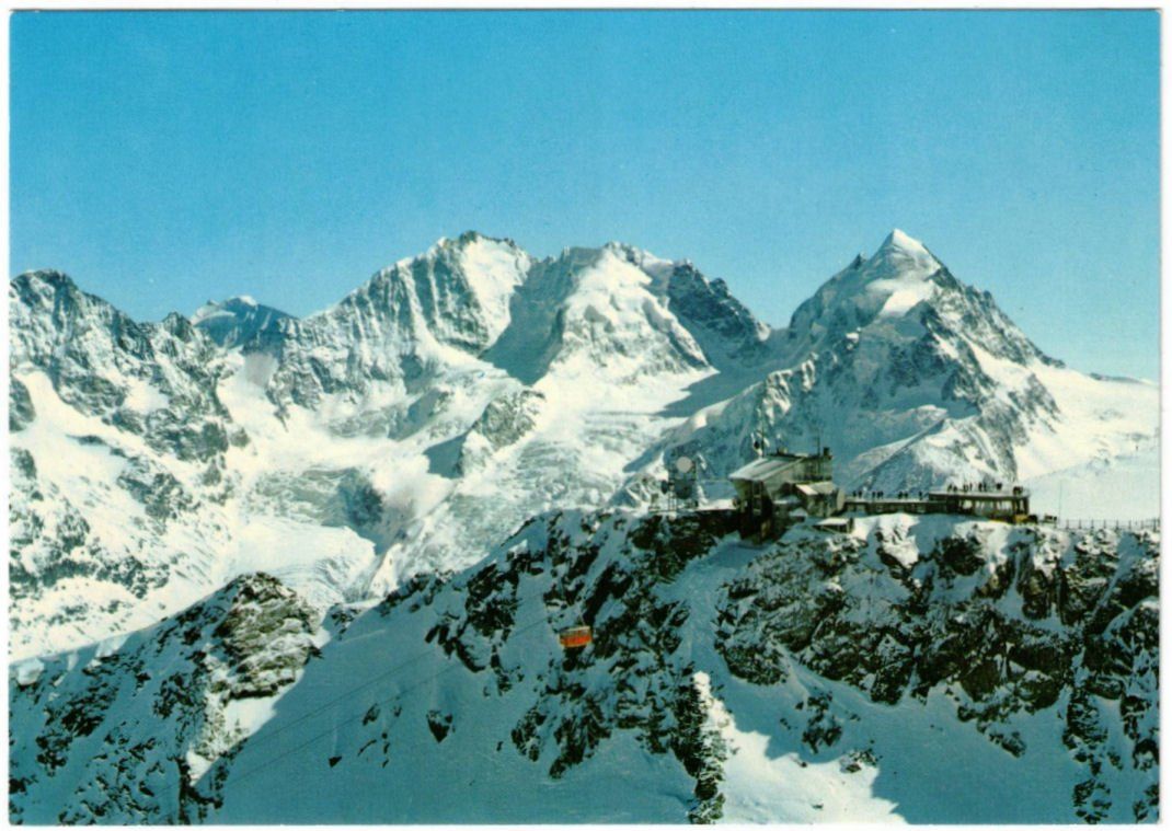 Ansichtskarten: Silvaplana - Luftseilbahn Corvatsch – Gebraucht aus Binningen von Mountainrider