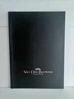 Catalogue Brochure montres Van Der Bauwede Genève 2000 (UK)