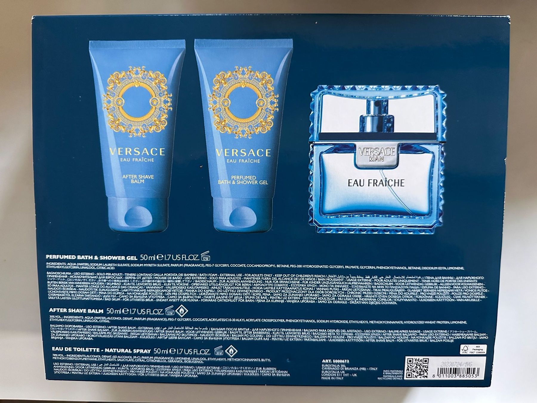 Versace Profumi & Eau de Toilette: Versace Eau Fraîche coffret – Nuovo e nell'imballaggio originale da Bouveret venduto da seb_rjx8 2
