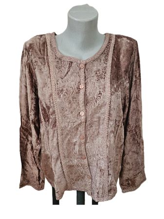 NEU! BOOM BABA Bluse Stickerei Gr. L Hippie Boho Chic