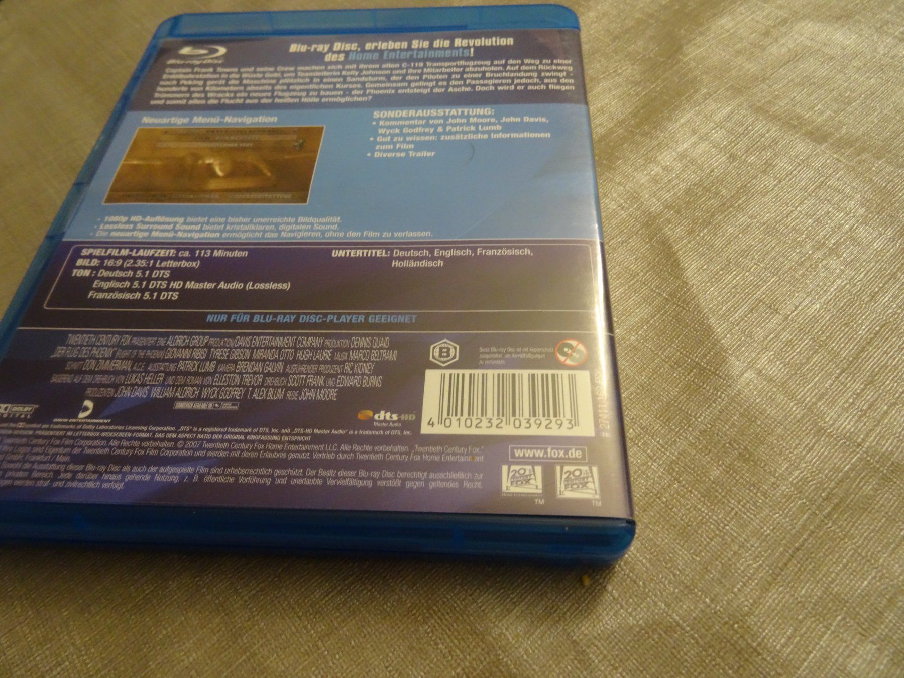 Tutti i DVDs: Der Flug des Phönix - Blu-ray – Usato da Olten venduto da Disc-Verkauf 2
