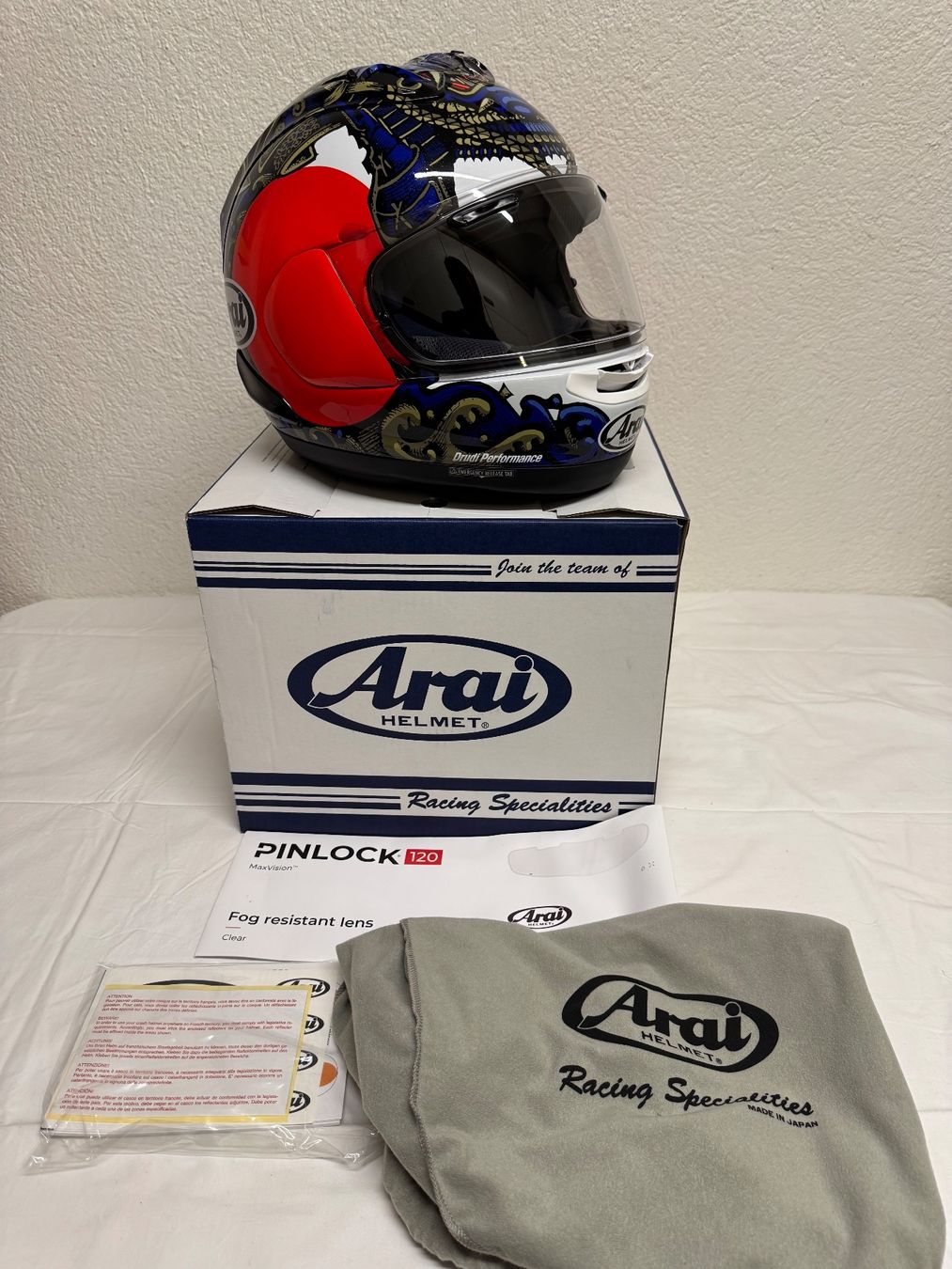 Arai Helme & Visiere: Arai RX-7V EVO Samurai Gr. L – Neu und originalverpackt aus Wetzikon ZH von Giloco 1