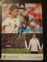 Annike Krahn  -handsigniert DFB Karte - Weltmeisterin 07