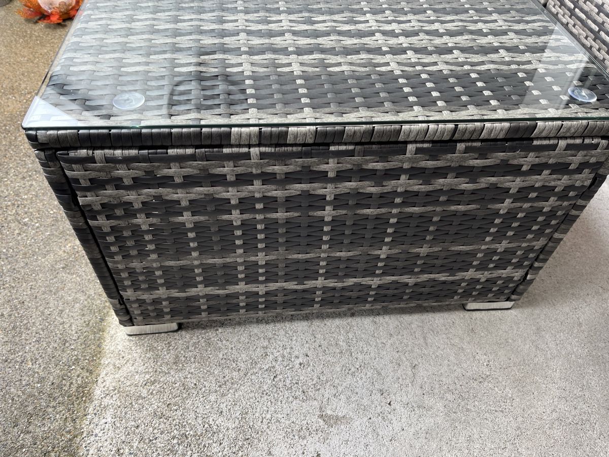 Tavoli: Gartentisch aus Rattan mit Glasplatte NEU – Nuovo (secondo la descrizione) da Wetzikon ZH venduto da Steve1971 2