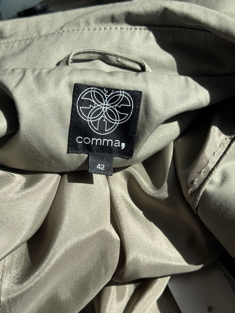 Comma Cappotti: Trenchcoat Comma Cotton size 42 – Usato da Turbenthal venduto da elizameise 9