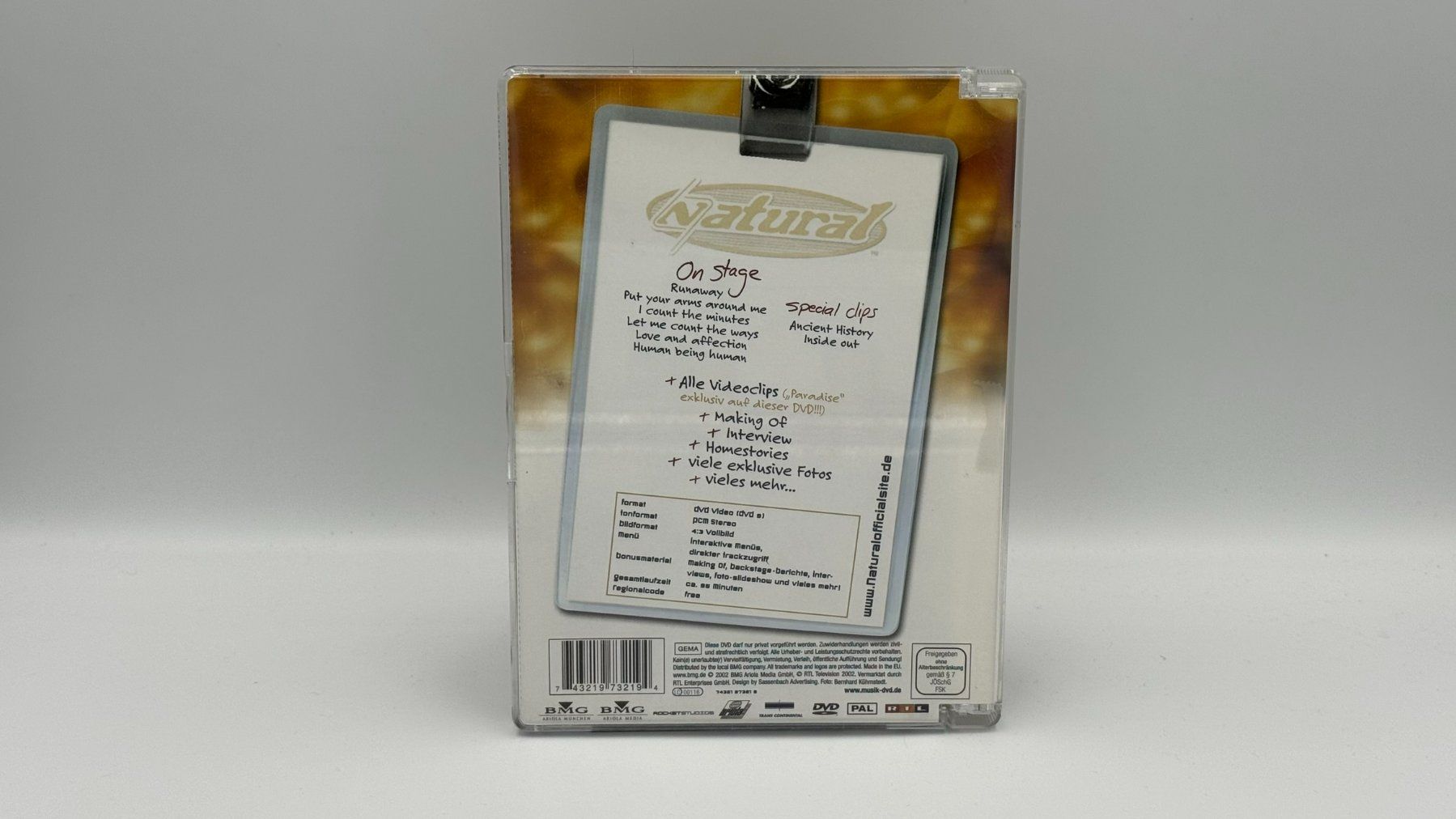 Alle DVDs: NATURAL - keep it natural - Versand A-Post nur CHF 2.50! – Gebraucht aus Siblingen von goodprice24 1