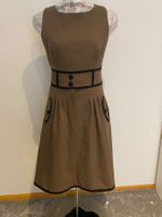 Kleid braun/ schwarz