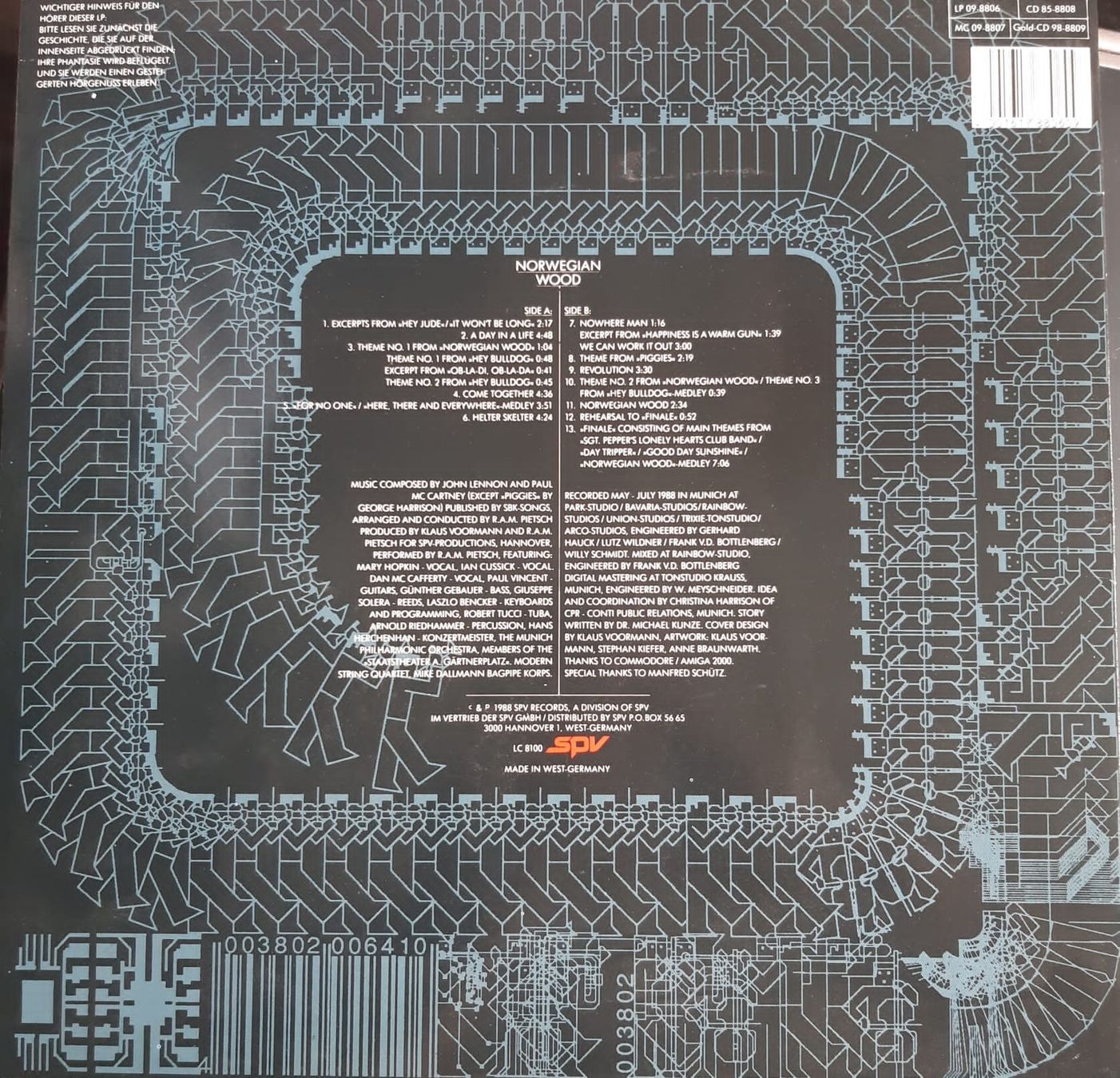 Schallplatten: R.A.M PIETSCH: Norwegian  Wood – Gebraucht aus Frick von kyb_yq8h 1