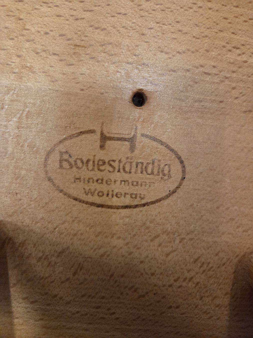 Hocker: Barhocker mit braunem Leder Sitz gebraucht – Gebraucht aus Reinach BL von anj_qn65 2