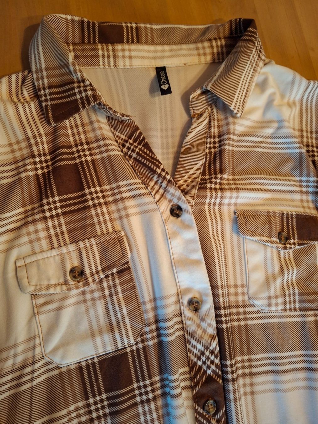 Camicette: Chemise matière douce taille L marque Chicorée – Usato da Villiers venduto da san_jn5w 2