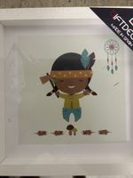 Bild mit Rahmen GiftDecor Kindermotiv neu