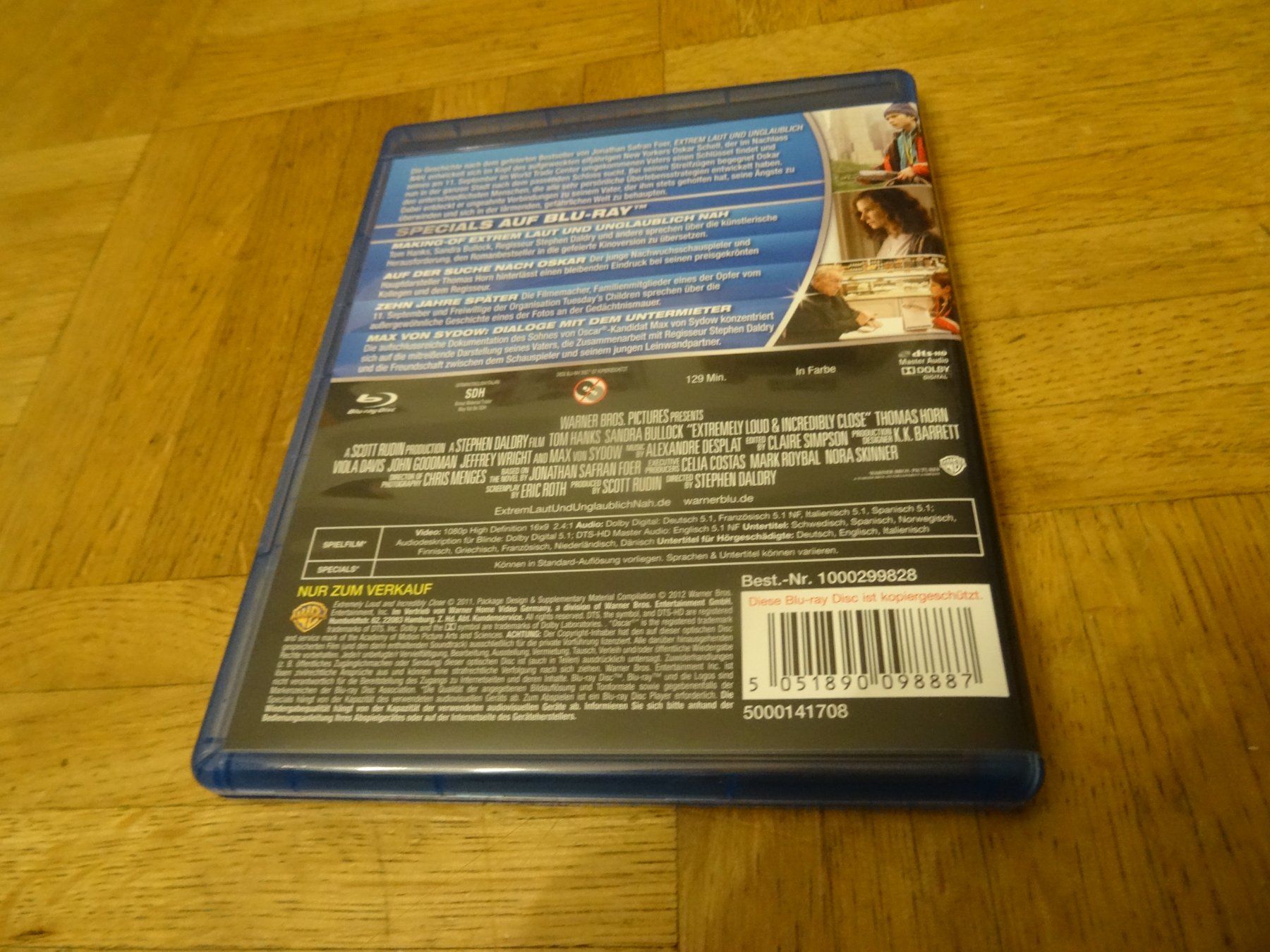 Tutti i DVDs: Extrem laut & unglaublich nah - Blu-ray mit Tom Hanks! – Usato da Olten venduto da Disc-Verkauf 2