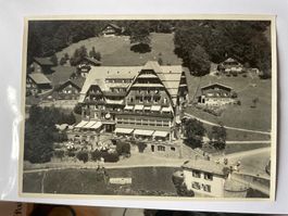 Luftaufnahme Hotel Alpenblick Braunwald, 1948