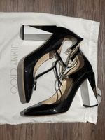 Jimmy Choo Pumps Schwarz Lackleder Grösse 40 Top Zustand!