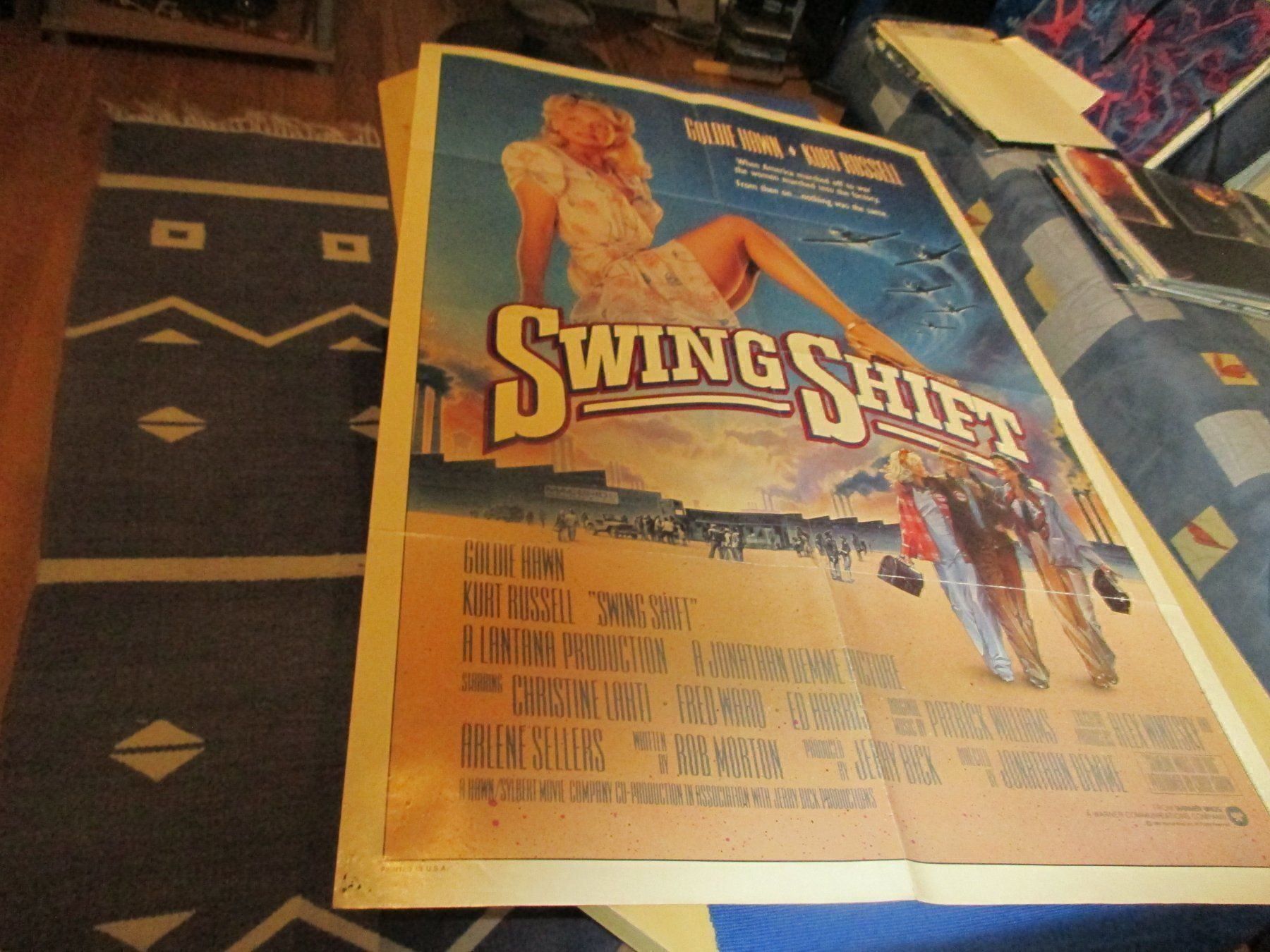 Posters & Illustrations: Filmposter Swing Shift ALT ca. 102x69cm/ GROSS – D'occasion à Wattenwil par Firebird1 2