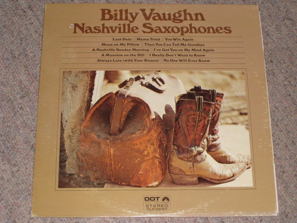Schallplatten: LP - BILLY VAUGHN-NASHVILLE SAXOPHONES – Gebraucht aus Steckborn von Quo7