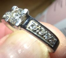 Goldring,  Diamantring