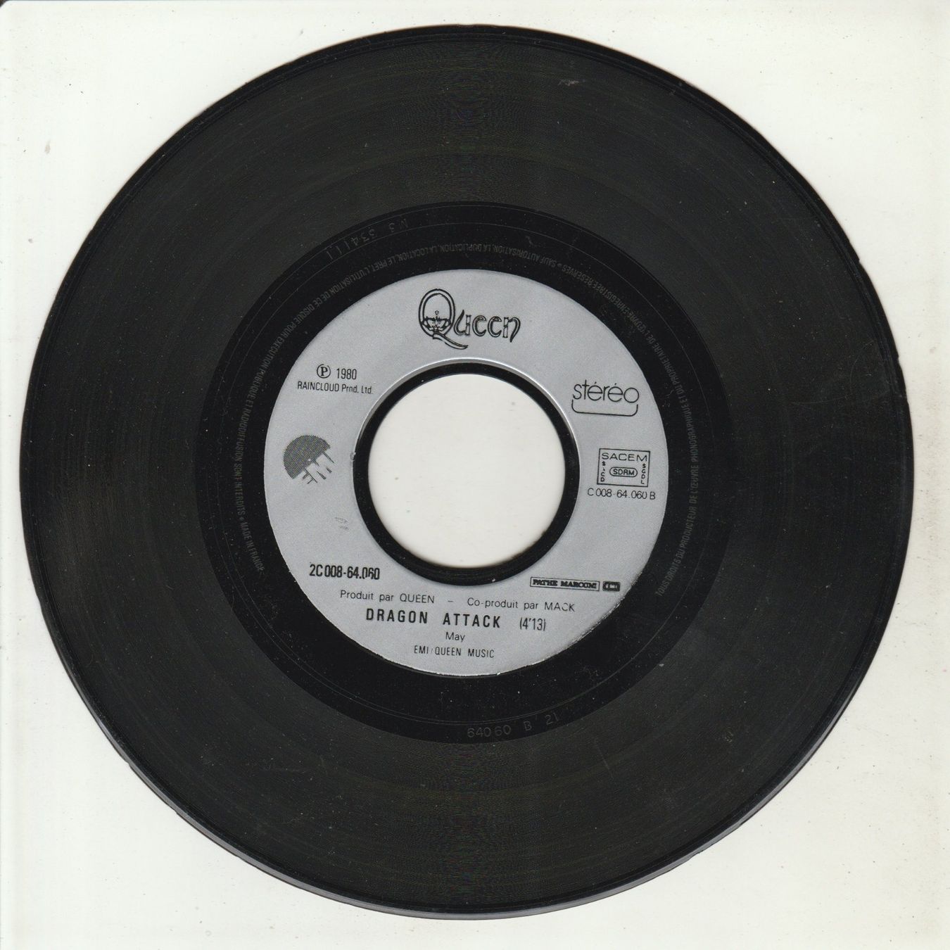 Dischi in vinile: Queen - Another One bites the dust 7" Vinyl 1980 – Usato da Tübach venduto da JamesStone 3